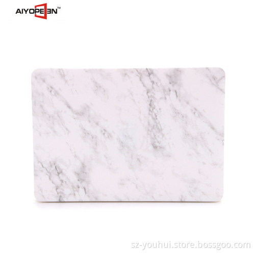 Hot sales white marble for MacBook case cover 12 inch